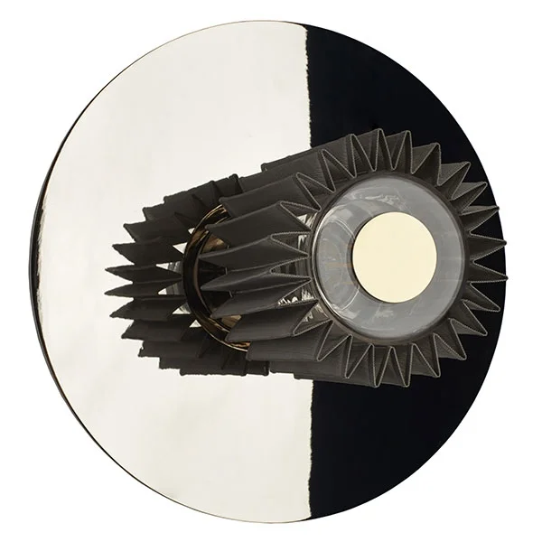 In The Sun 270 Wandlampe Silber & Gold