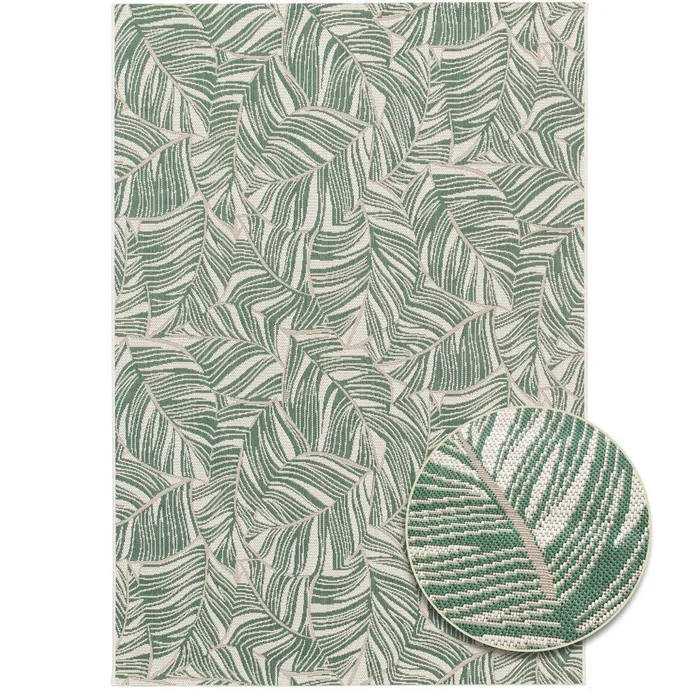 In- und Outdoorteppich PARADISE – Leaves – 120x170cm