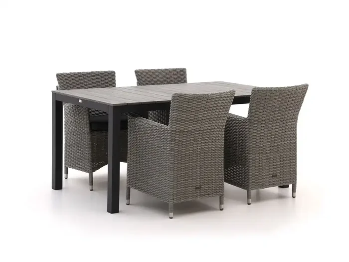 Intenso Borno/Fidenza 160 cm Gartenmöbel-Set 5-Teilig