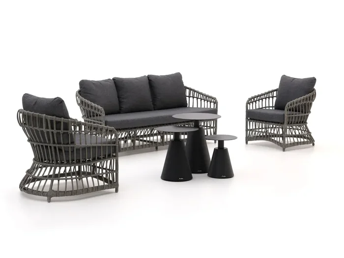 Intenso Cameri/Tusa Sessel-Sofa Lounge-Set 6-teilig