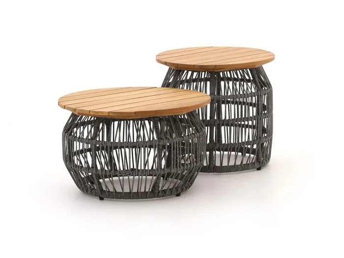 Intenso Isorella lounge Loungetisch ø50 cm (h 47 cm)/ø 60 cm (h 37 cm)