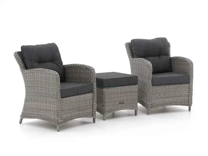 Intenso Leone/Milano Balkonmöbel-Set Lounge 3-teilig