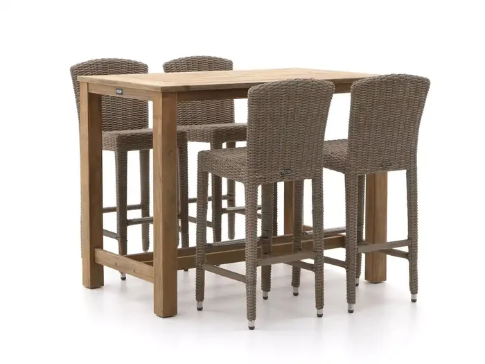 Intenso Sergio/ROUGH-X 135 cm Gartenbar-Set 5-teilig