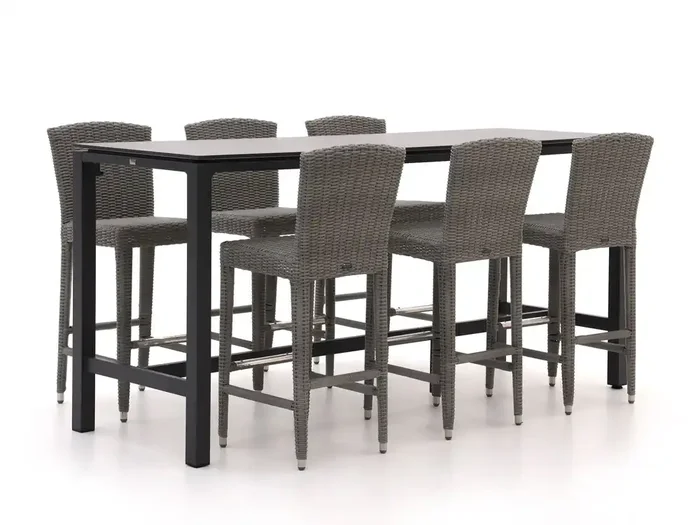 Intenso Sergio/Trecenta 225 cm Gartenbar-Set 7-Teilig