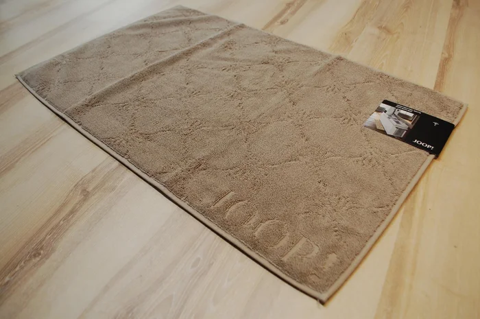 JOOP! Badematte 1670 Uni-Cornflower Sand