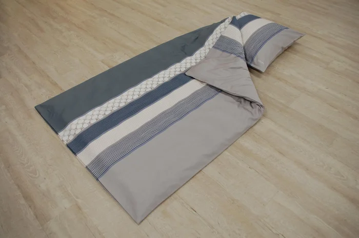 JOOP! Bettwäsche Cornflower Stripes Deep Coal