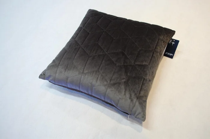 JOOP! Kissen Velvety Anthrazit