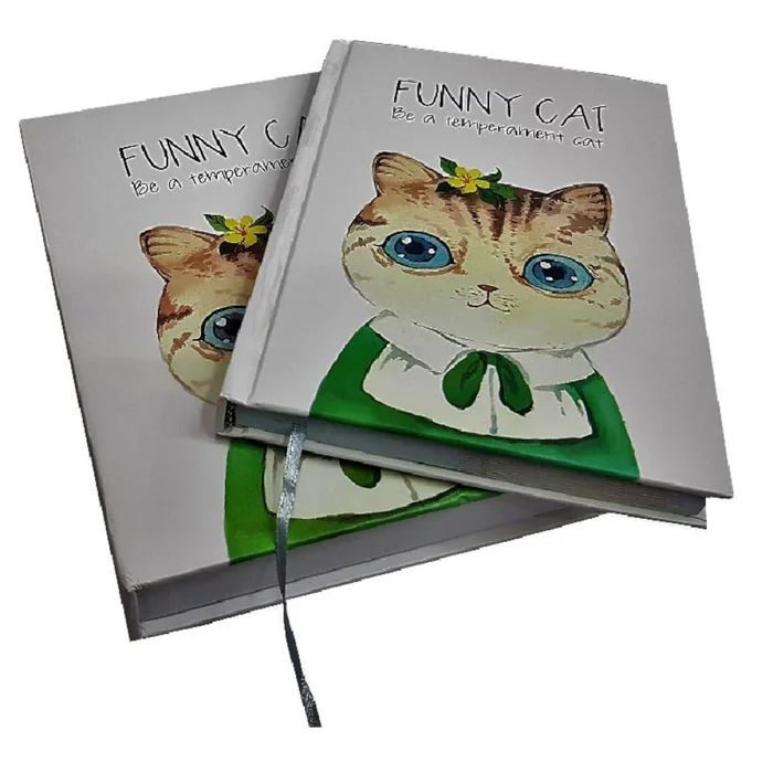 Journal Katzen Schachteln und Vorhängeschlösser 4 Modelle Genérico [Größe 14x20x2 cm]