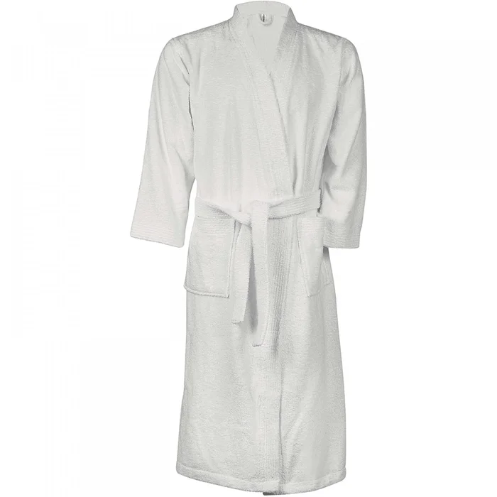 Kariaban Kimono Bademantel Weiß