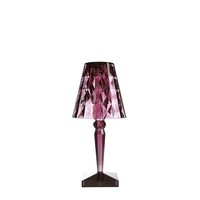 Kartell Big Battery Tragbare Lampe Lila