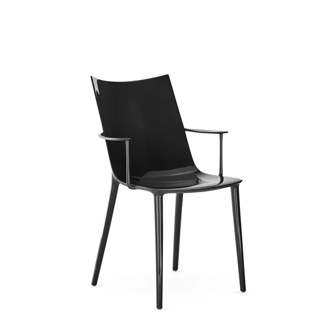 Kartell HHH Esszimmerstuhl Schwarz