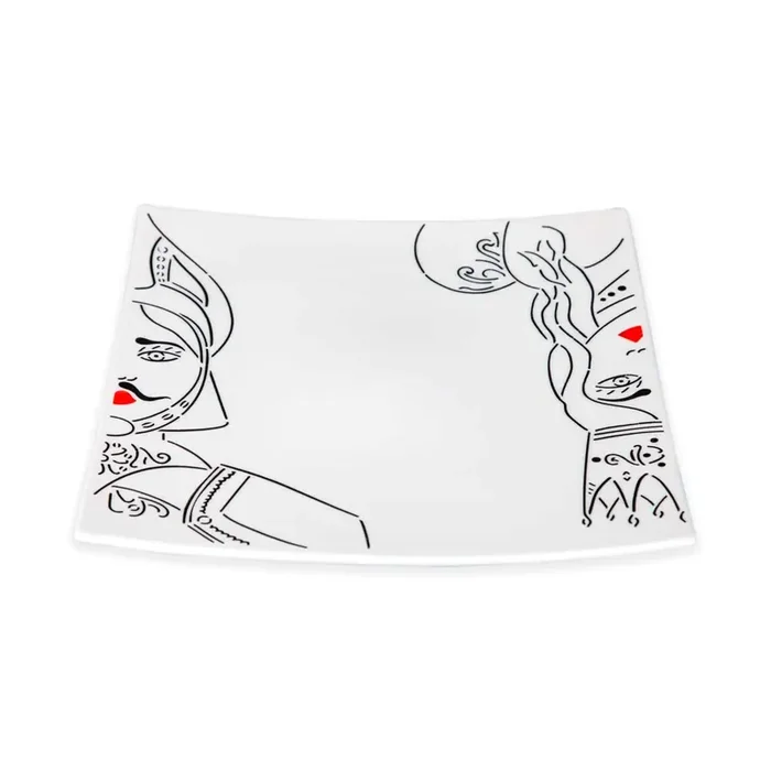 Keramikteller PALADINI – Sechser-Set von Improntabarre