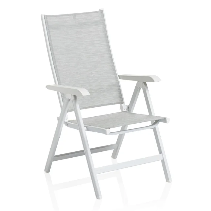 Kettler Basic Plus Klappsessel Multipositionssessel weiß matt NEUHEIT