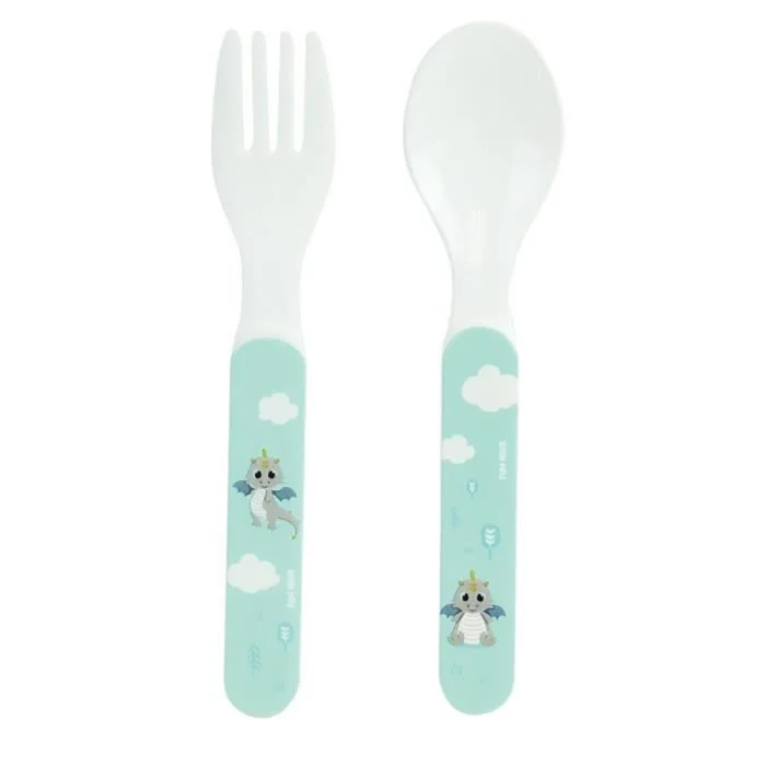 Kinderbesteck Fun House Leon Le Dragon [Größe 3,5x1x13,5 cm]