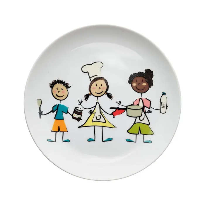 Kindergeschirr Teller flach Ø 205 mm
