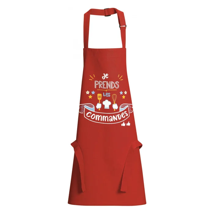 Kinderkü apron Winkler Je prends les commandes [Größe 52×63 cm]