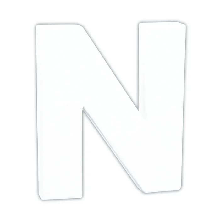 Klebebuchstaben N Décopatch [Größe 1,5×10,5×12 cm]