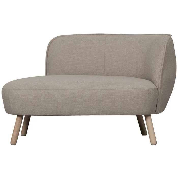 Kleines Sofa rechts Woood Hazel [Größe 70x110x76 cm]