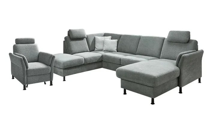 Komfort-Ecksofa plano FORM Lirio