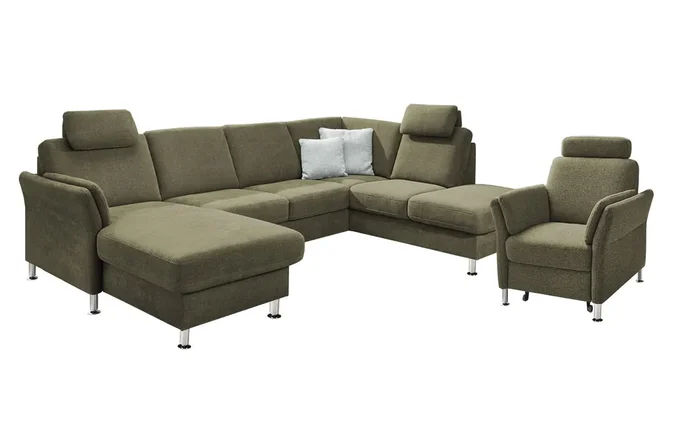 Komfort-Ecksofa plano FORM Lirio
