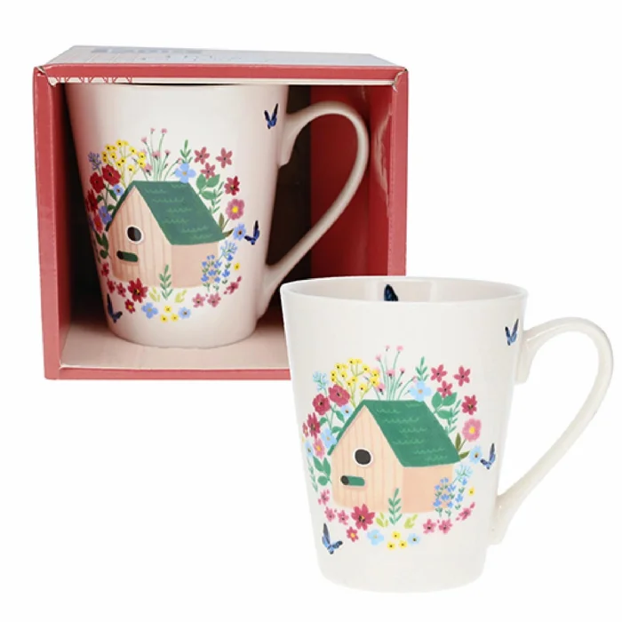 Konische Tasse + Schachtel Kiub Esprit Champêtre [Größe 350 ml]