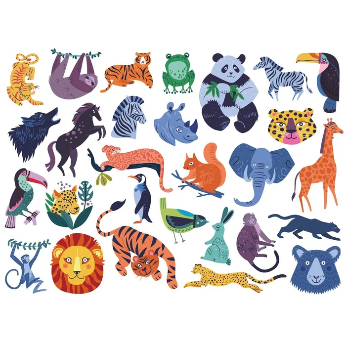 Kreative Aktivitäten meine p’tits tattoos Tiere Auzou