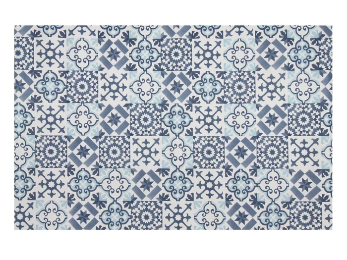 Küchenläufer VINTAGE | Blau – 65×100 cm