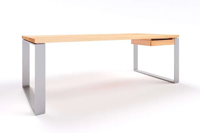 Kufen Schreibtisch Wildbuche Horik 10