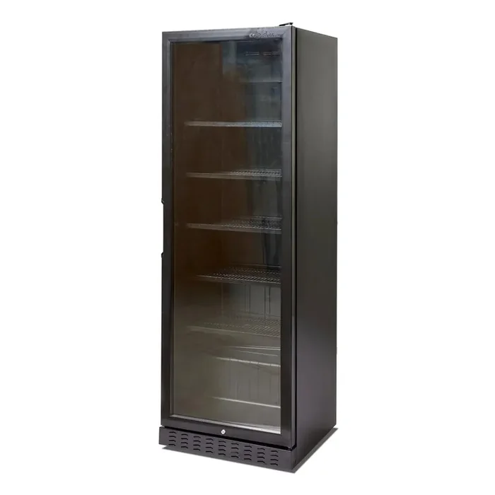 Kühlschrank LED – 380 Liter – Schwarz