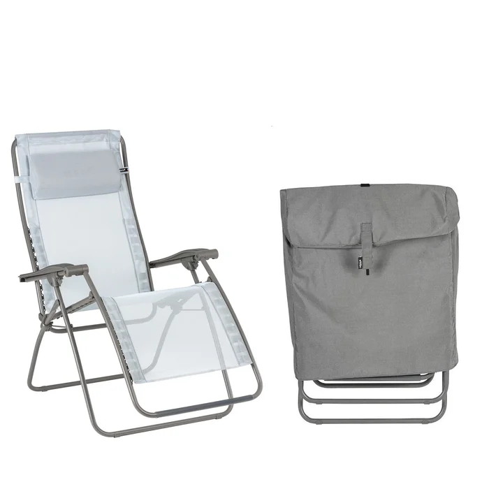 Lafuma RSXA Relax Clip Relaxliege CIEL hellblau plus Schutzhaube