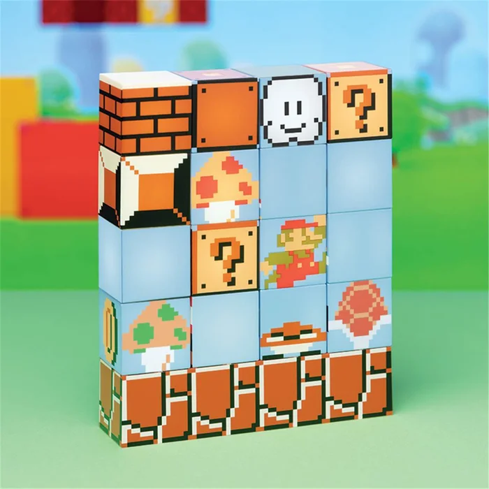 Lampe Paladone Super Mario Bros Build A Level [Größe 5,5x20x27 cm]