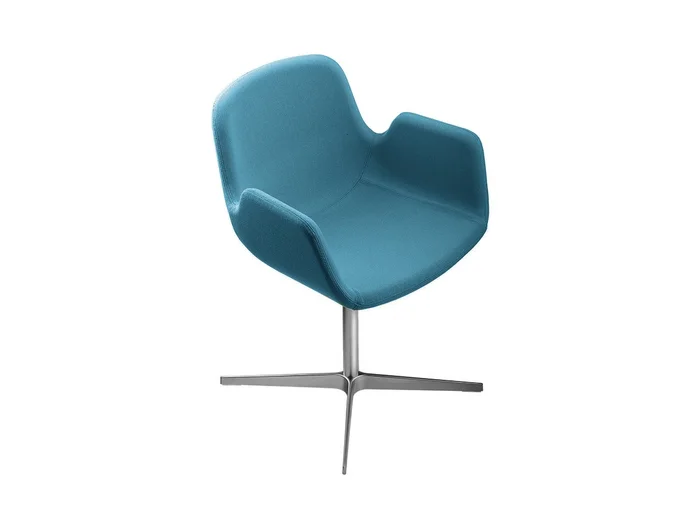 Lapalma Pass S131 Drehstuhl – Aluminium /Clara 2 888 Entworfen von Hee Welling