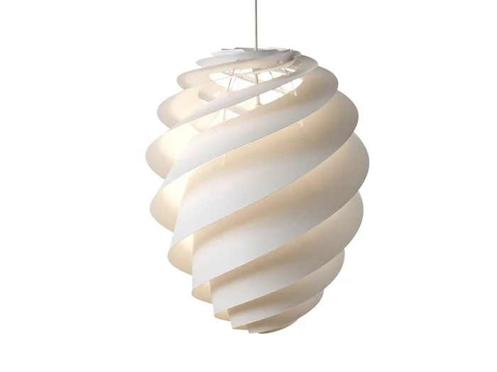 Le Klint Swirl 2 große Pendelleuchte Entworfen von Øivind Slaatto