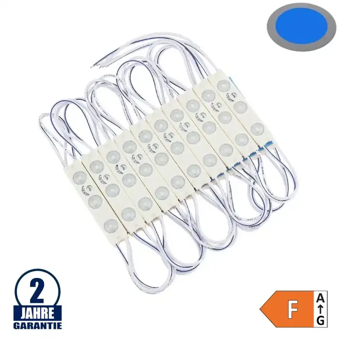 LED 12V SMD 3 2835 Modul 1W IP65 Blau