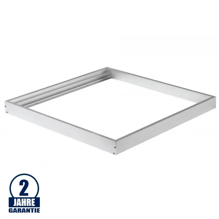 LED Panel Rahmen 600 x 600 mm Aluminium Weiß