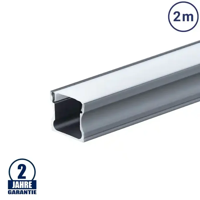 LED Profil PDS2 eloxiert 2m SET OP