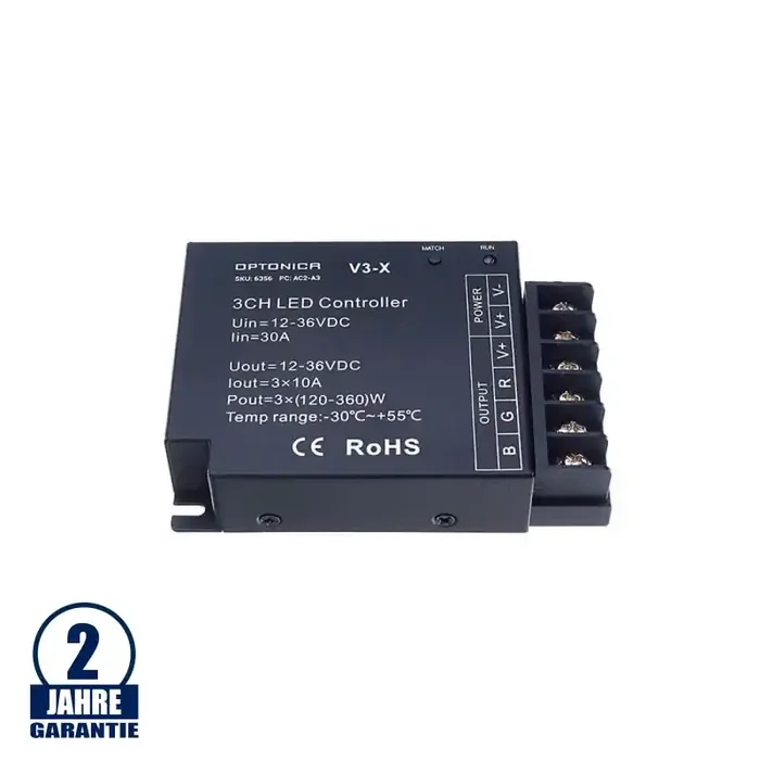LED V3-X RGB Empfänger 30A