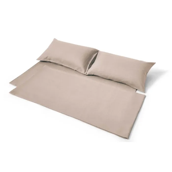 Leinen-Bettlaken-Set HONEYMOON, von Cassina – Beige / Regular und Queen