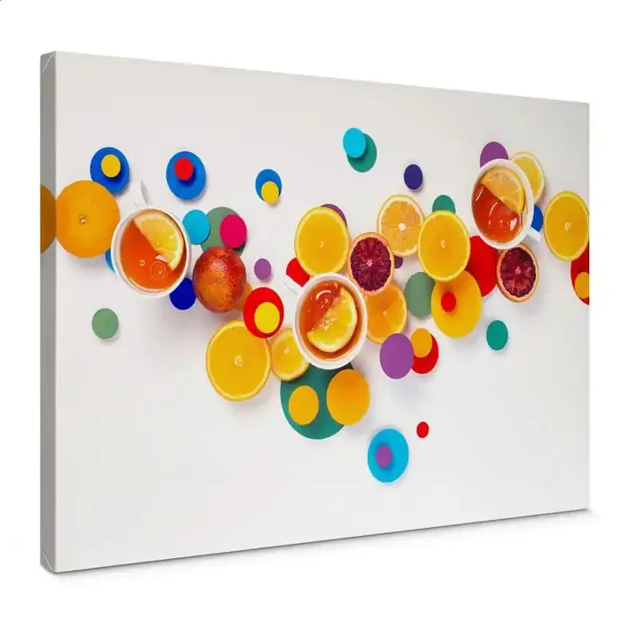 Leinwandbild Belenko – Suprematic Teatime