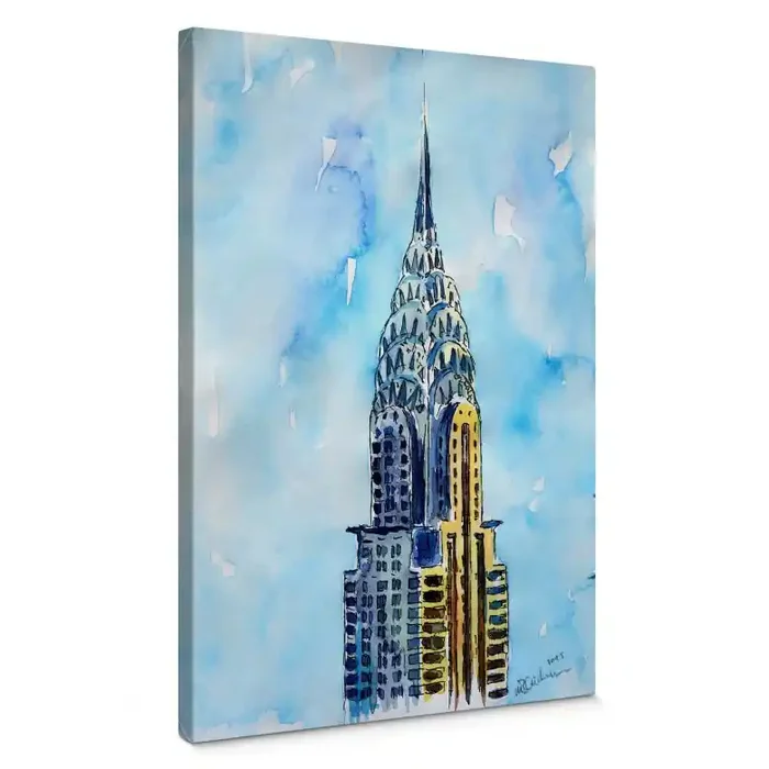 Leinwandbild Bleichner – Chrysler Building in NYC