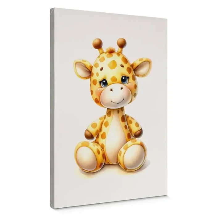 Leinwandbild Kleine Giraffe – Babyzimmer – Magnusson