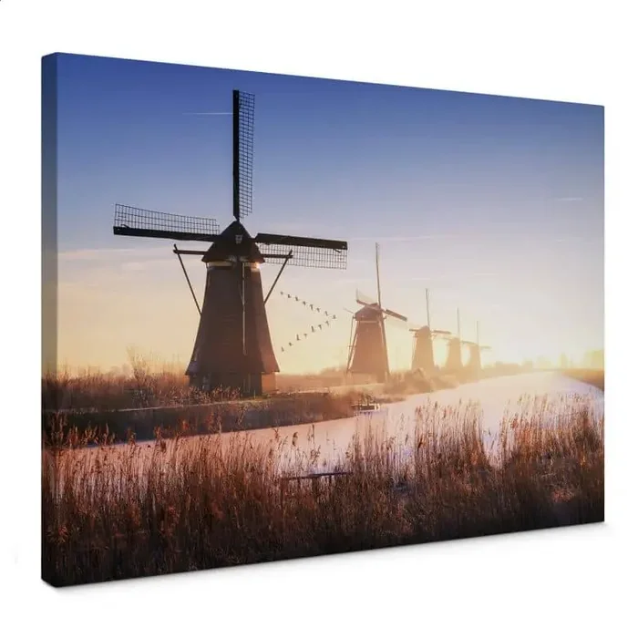Leinwandbild Pablo – Kinderdijk 4