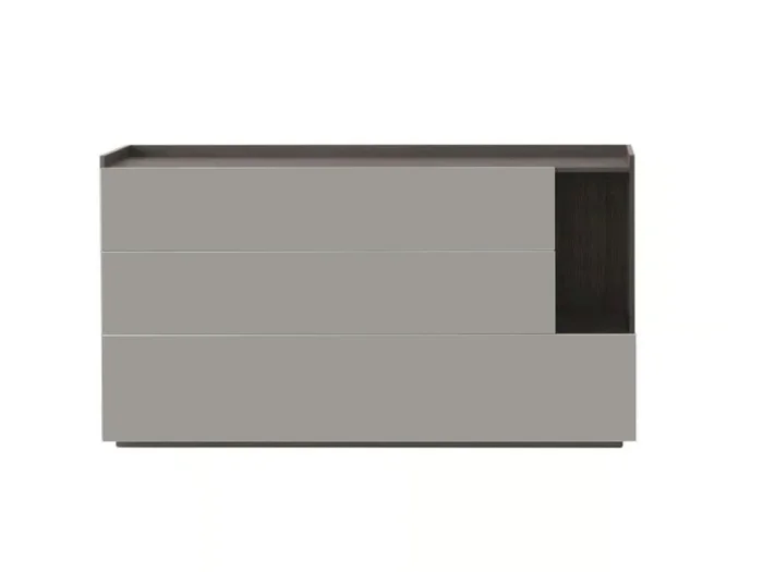 Lema Tip Kommode 130 – Ausführung 870 Antimony Entworfen von Daniel Debiasi e Federico Sandri