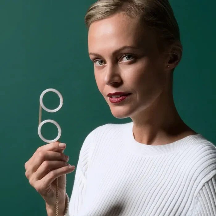 Lesebrille WHITE Gold von Fassamano – +2.00 / Normale Verpackung