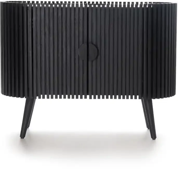 Lino Schrank 100cm – Schwarz