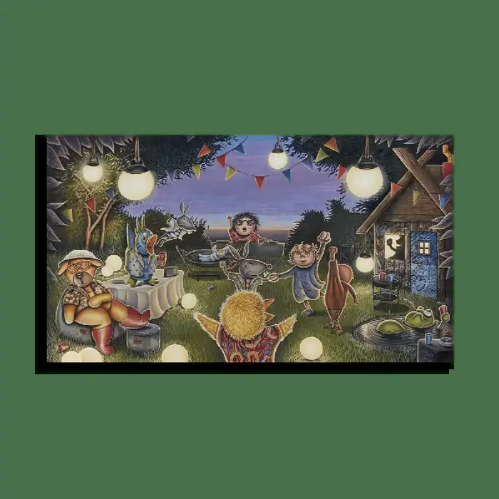 Lithographie von “Et pust til en stille drøm”