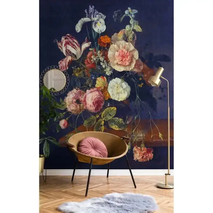 Livingwalls Fototapete Walls by Patel 3 Artist`S Studio 1 lila, rosa, grün, braun, gelb