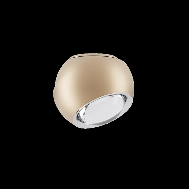 Lodes Spider Spot Wand-/ Deckenleuchte 2700K Matt Champagner