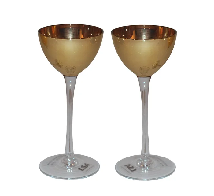 LSA Orsini – 4 Likörgläser Gold