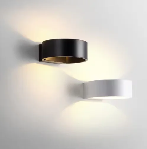 LunaGlow | LED-Wandleuchte – Rundes Design